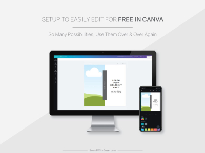 brand with ease diy template pack canva