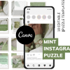 mint puzzle instagram template 1